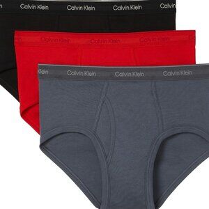 Calvin Klein Men's Cotton Classics 3-Pack Brief Multicolors Medium